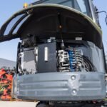 TYPHON KUVUO 4.0 four ton cabin mini excavator w Kubota D1703 Diesel engine Metal Tracks, Boom Swing, AC Heater, Hydraulic Control - Image 21