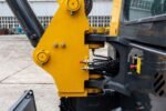 TYPHON NAGA 4.0 Mini Excavator w 4 Ton 24.4hp Yanmar Diesel Engine Metal Track ISO SAE control switch, AC Heater Cabin, 2 Travel Speed - Image 8
