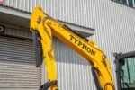 TYPHON NAGA 4.0 Mini Excavator w 4 Ton 24.4hp Yanmar Diesel Engine Metal Track ISO SAE control switch, AC Heater Cabin, 2 Travel Speed - Image 11