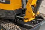 TYPHON NAGA 4.0 Mini Excavator w 4 Ton 24.4hp Yanmar Diesel Engine Metal Track ISO SAE control switch, AC Heater Cabin, 2 Travel Speed - Image 13