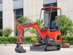 TYPHON TERROR ONE STORM Mini Excavator – 1 Ton Trench Digger with Canopy, Hydraulic Thumb Clip, Hydraulic Oil Cooler, 13.5hp B&S Engine USA - Image 9