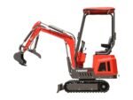 TYPHON TERROR ONE STORM Mini Excavator – 1 Ton Trench Digger with Canopy, Hydraulic Thumb Clip, Hydraulic Oil Cooler, 13.5hp B&S Engine USA - Image 3