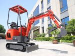 TYPHON TERROR ONE STORM Mini Excavator – 1 Ton Trench Digger with Canopy, Hydraulic Thumb Clip, Hydraulic Oil Cooler, 13.5hp B&S Engine USA - Image 5