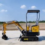 TYPHON TERROR X STORM Mini Excavator – 1 Ton Trench Digger with Canopy, Hydraulic Thumb Clip, Bucket USA - Image 6