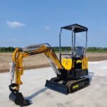TYPHON TERROR X STORM Mini Excavator – 1 Ton Trench Digger with Canopy, Hydraulic Thumb Clip, Bucket USA - Image 3