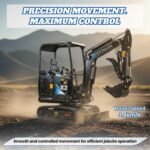 TYPHON TERROR X2 Max Canopy Mini Excavator Powerful 2.5 Ton Compact Machine with Yanmar Engine Advanced Hydraulic System - Image 31