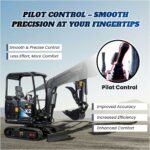 TYPHON TERROR X2 Max Canopy Mini Excavator Powerful 2.5 Ton Compact Machine with Yanmar Engine Advanced Hydraulic System - Image 26