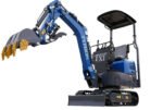 TYPHON TERROR XI STORM Mini Excavator – 1.1 Ton Trench Digger with Boom Swing, Hydraulic Thumb Clip, Bucket USA - Image 4