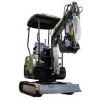 TYPHON TERROR XIII Mini Excavator – 1.3 Ton Trench Digger with Canopy, Hydraulic Thumb Clip, 13.5hp B&S Engine USA - Image 2