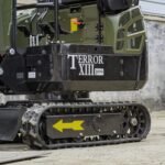 TYPHON TERROR XIII PRO STORM Mini Excavator – 1.3 Ton Trench Digger with Canopy, Hydraulic Thumb Clip, 22.1hp Honda Engine USA - Image 4