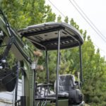 TYPHON TERROR XIII PRO STORM Mini Excavator – 1.3 Ton Trench Digger with Canopy, Hydraulic Thumb Clip, 22.1hp Honda Engine USA - Image 3