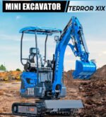 TYPHON TERROR XIX STORM Mini Excavator – 4000lbs Trench Digger with Boom Swing, Canopy, Retractable Tracks - Image 15