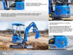 TYPHON TERROR XIX STORM Mini Excavator – 4000lbs Trench Digger with Boom Swing, Canopy, Retractable Tracks - Image 16