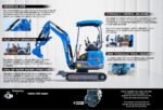 TYPHON TERROR XIX STORM Mini Excavator – 4000lbs Trench Digger with Boom Swing, Canopy, Retractable Tracks - Image 19