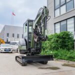 TYPHON TERROR XXV Diesel Mini Excavator 2.7 Ton, 25.1 hp Kubota D1105 RetractableTracks, AC Cabin - Image 3