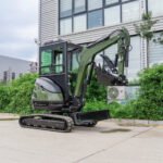 TYPHON TERROR XXV Diesel Mini Excavator 2.7 Ton, 25.1 hp Kubota D1105 RetractableTracks, AC Cabin - Image 4