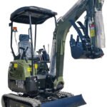 2025 4000 lb Typhon Terror XVIII Mini Excavator Rubber Track with Kubota Diesel Engine USA