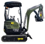 2025 4000 lb Typhon Terror XVIII Mini Excavator Rubber Track with Kubota Diesel Engine USA - Image 3