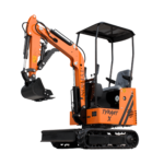 Typhon Tyrant X 1 Ton Mini Excavator with 13.5HP Briggs & Stratton Engine, Hydraulic Oil Cooler & Thumb Clip - Image 3