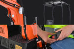 NW-A1 | 13.5 HP B&S Engine Mini Excavator with 6 Attachments - Image 23