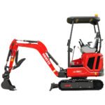 Mini Excavator with 14HP Kubota Engine & Hydraulic Thumb | HUAYEE HY16C - Image 12