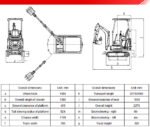 Mini Excavator with 14HP Kubota Engine & Hydraulic Thumb | HUAYEE HY16C - Image 14