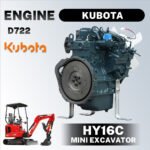 Mini Excavator with 14HP Kubota Engine & Hydraulic Thumb | HUAYEE HY16C - Image 3