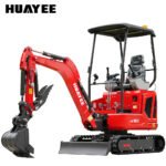 Mini Excavator with 14HP Kubota Engine & Hydraulic Thumb | HUAYEE HY16C - Image 7
