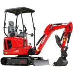 Mini Excavator with 14HP Kubota Engine & Hydraulic Thumb | HUAYEE HY16C - Image 8