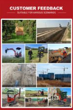 Mini Excavator with 14hp Kubota Engine | Hydraulic Thumb, Side Swing & Cab | HUAYEE HY18C - Image 9