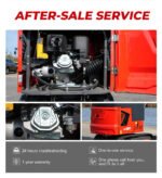 Mini Excavator Pro - B&S Engine with Cab & Advanced Hydraulics | HUAYEE HY12D - Image 10
