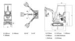 Mini Excavator Pro - B&S Engine with Cab & Advanced Hydraulics | HUAYEE HY12D - Image 6