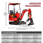 Mini Excavator with Kubota Engine & Advanced Hydraulics | HUAYEE HY14G - Image 8
