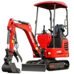 Mini Excavator with Kubota Engine & Advanced Hydraulics | HUAYEE HY14G