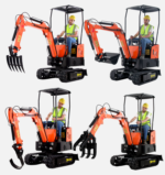 AX-12B | 13.5 HP B&S Engine Mini Excavator - Image 18
