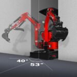 MechMaxx Mini Compact Excavator with HONDA GX390 Engine, 65.7" Max Digging Depth, 2280 lb Operating Weight, Model MEC10 - Image 17
