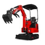 MechMaxx Mini Compact Excavator with HONDA GX390 Engine, 65.7" Max Digging Depth, 2280 lb Operating Weight, Model MEC10 - Image 2