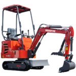 Mini Excavator - Hydraulic Thumb Clamp, 13.5HP Rato Engine Gas Powered | HUAYEE HY12C - Image 2