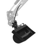 MechMaxx Mini Compact Excavator with B&S VANGUARD 408cc 14HP Engine, 65.7" Max Digging Depth, 2370 lb Operating Weight, Model MEC10 - Image 22